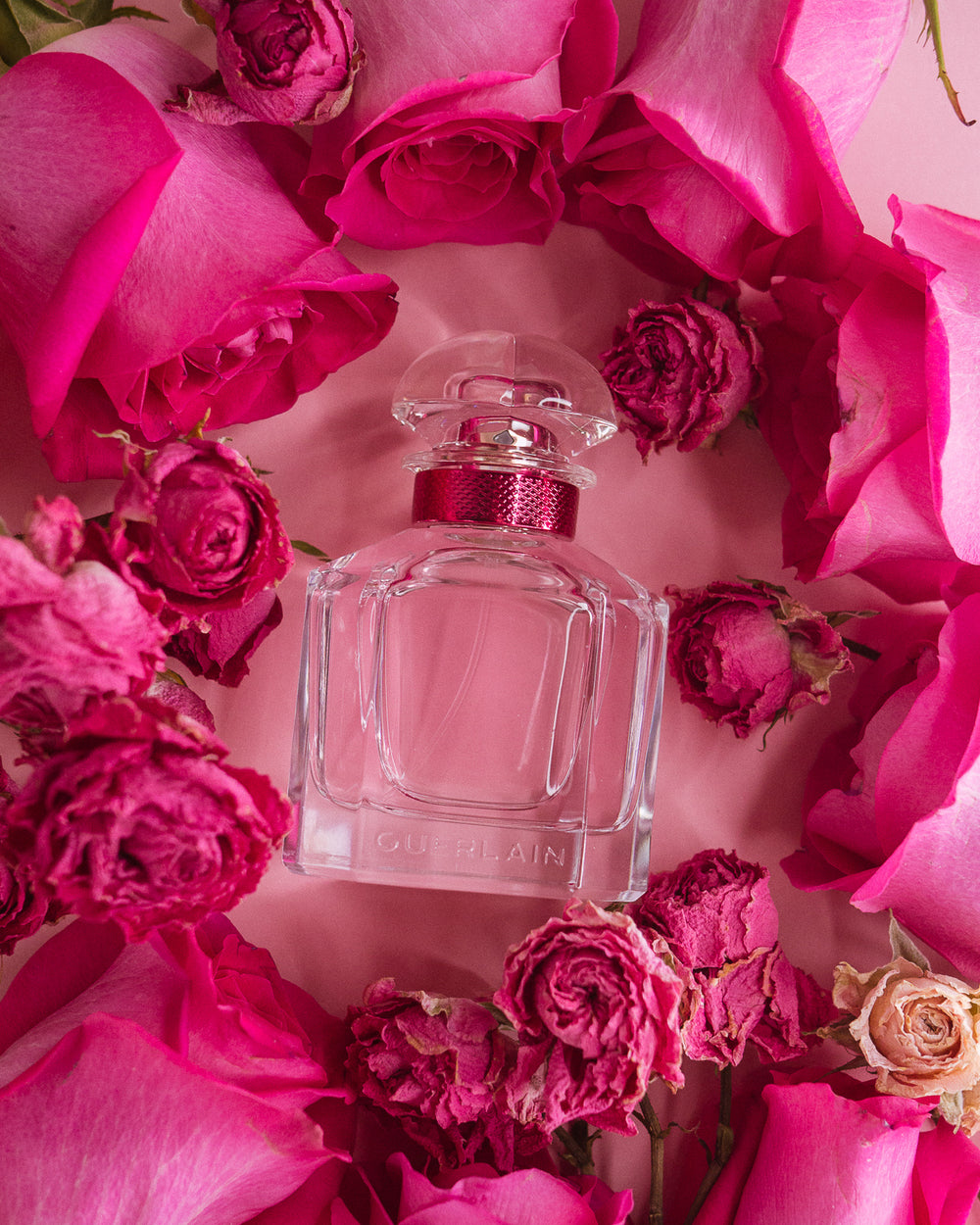 Guerlain bloom of rose edt perfume bottle beauty cosmetic 